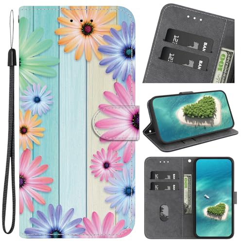 Portafoglio con Porta Carte Magnetica Flip Case Protettiva per Samsung Galaxy A57 ,Progettato per essere sia una custodia per telefono cellulare che un portafoglio, questa custodia protettiva in pelle vanta 3 slot per carte per carta d'identità, carte di credito e biglietti da visita, oltre a una tasca laterale per contanti e