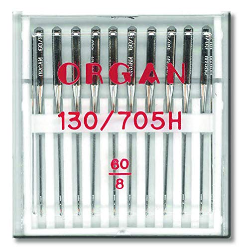 Aghi Universali Per Macchina Da Cucire Organ – 2 Confezioni Da 10, Misure 70/10, 80/12, 90/14 + Infila Ago – Compatibili Singer, Brother, Janome