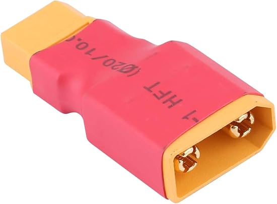 Dilwe Spina conversione XT90 Maschio XT60 Femmina Spina Adattatore connettore per Aereo Modello Dilwe Spina conversione XT90 Maschio XT60 Femmina Spina Adattatore connettore per Aereo Modello