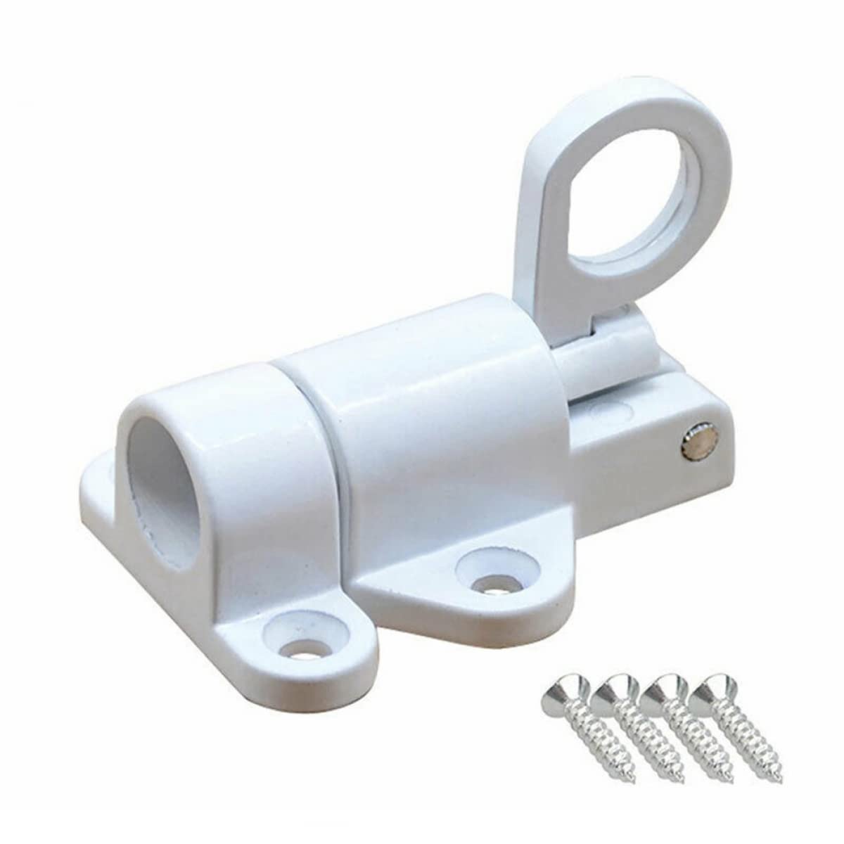SPORTARC Aluminium Alloy Door Latch Sprung Attic Loft Ceiling Hatch Lock Catch Tool - Image 4