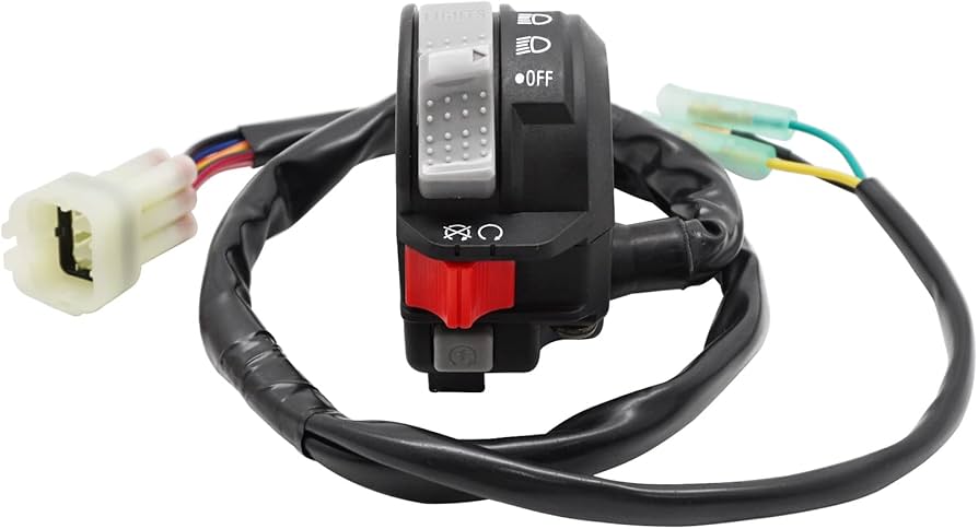 Amazon.com: M MATI Handlebar Switch Control Start Stop Kill
