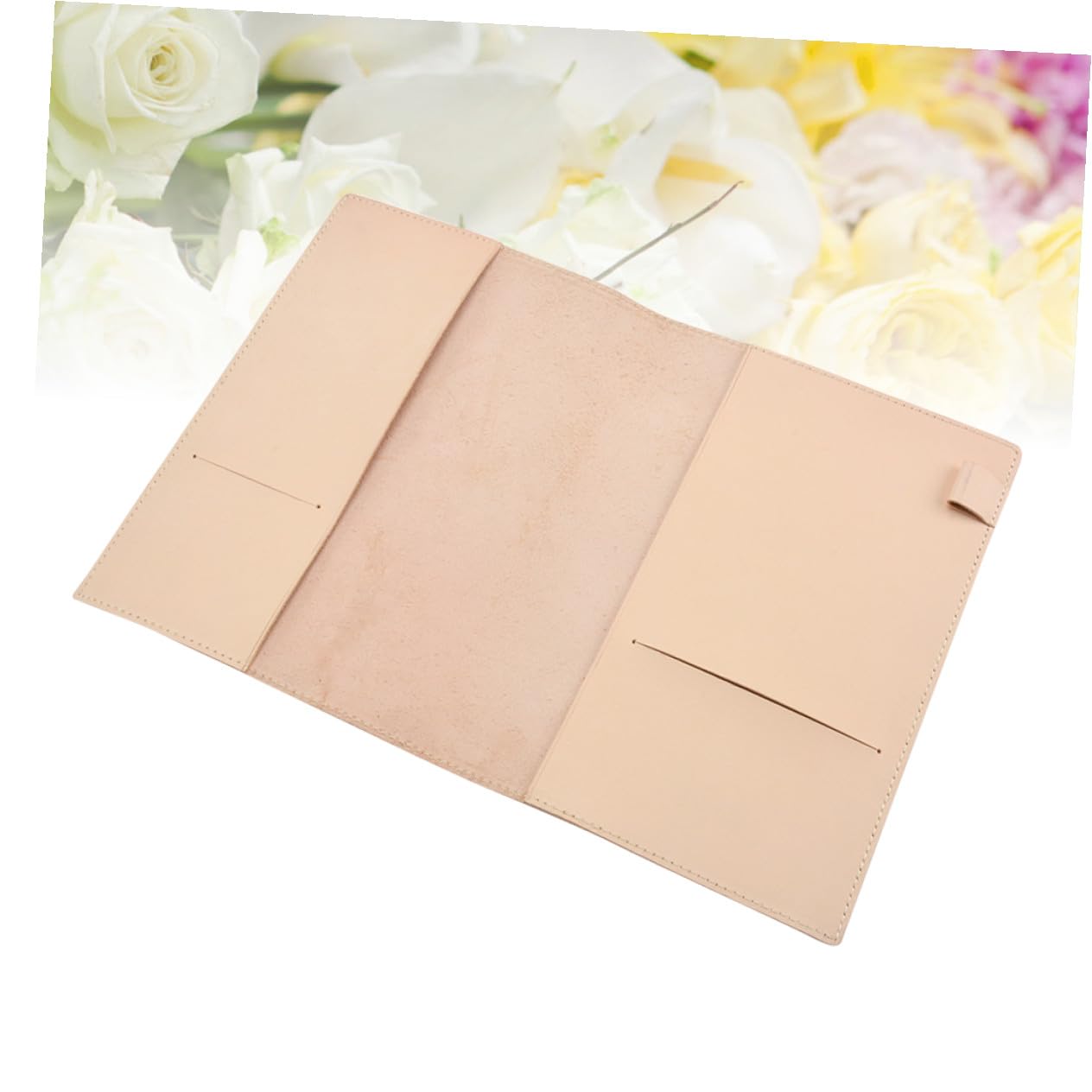 Tofficu Funda de Cuero para Cuaderno A6, Porta Bolígrafo, Estilo Campestre Vintage, Adecuado para Oficina y Papelería Escolar