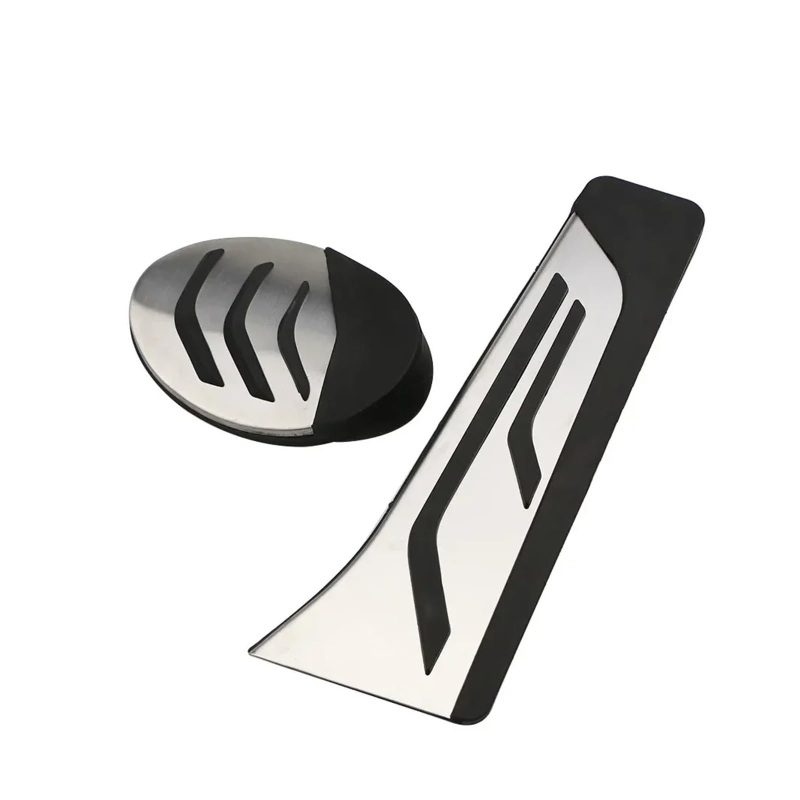 Pedal reposapiés coche Para BMW Para X1 F48 Para X2 F39 1 2 Series F40 F45 F46 AT Cubierta Pedal Reposapiés Freno Gas Almohadilla Acero Inoxidable