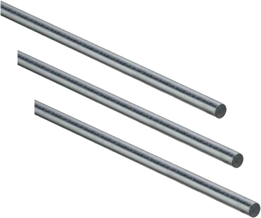 National Hardware N179-788 4005BC Smooth Rod in Zinc plated 3/8" x 36"