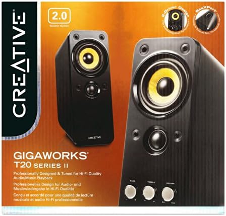 Creative Gigaworks T20 Series II Multimedia Speaker, Black