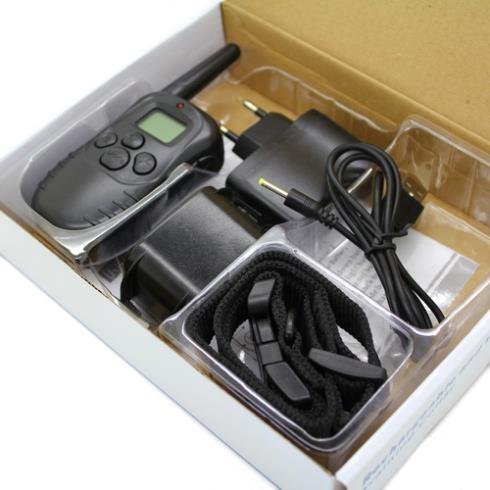 Hot Spot Rechargeable Wireless LCD Digital Pet Dog Training Shock Collar with 100LV of Shock and Vibration, Remote Control