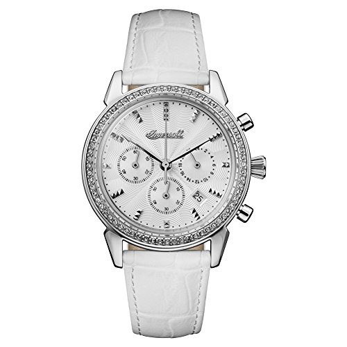 Ingersoll Damen Analog Quarz Uhr mit Leder Armband I03901