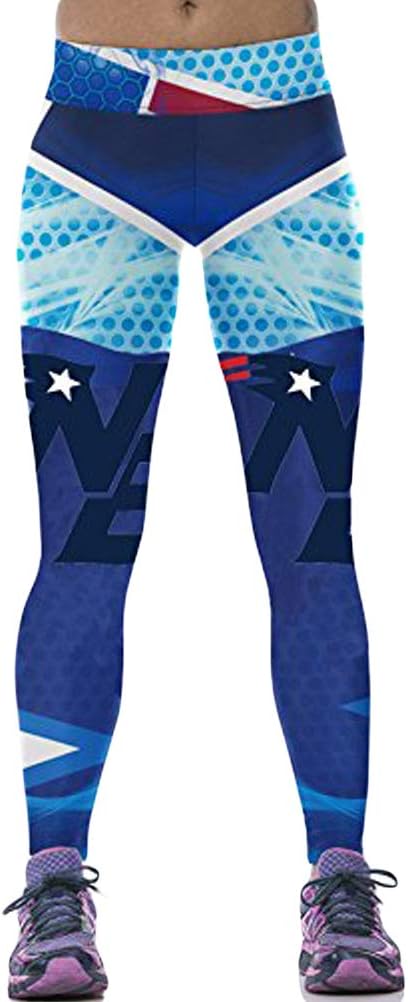 Football Team Gradient Leggings Women's Tights ✓ Pick Any Team ✓ Graphic Football Team Design Print ✓ Fitness Workout Running Yoga Pants Leggings L/XL