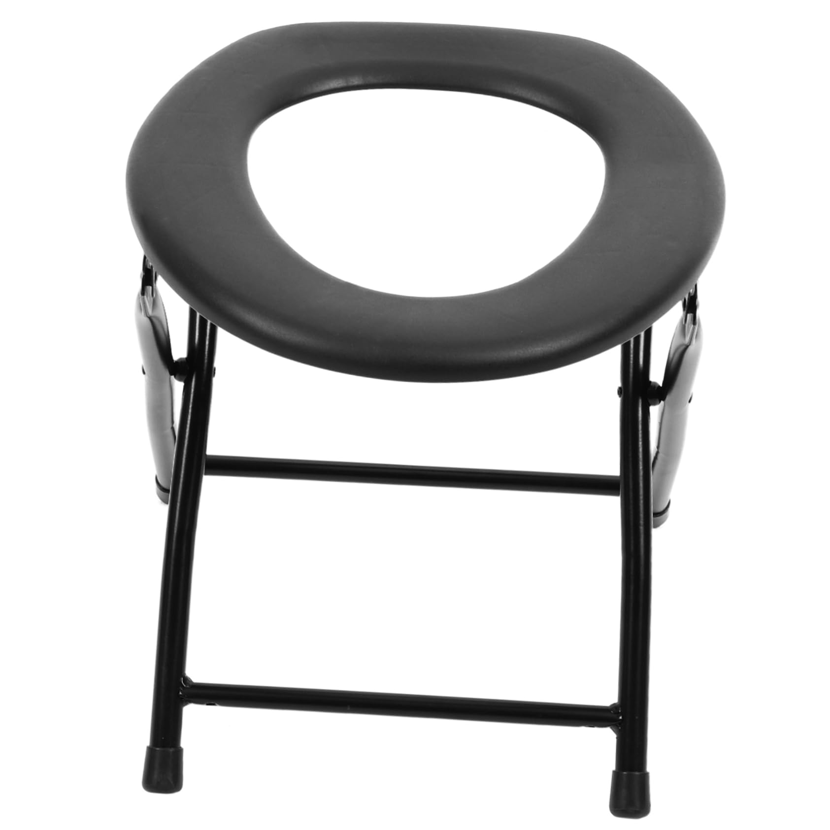 KOMBIUDA Folding Toilet Chair Portable Toilet Chair Commode Steamer Seat Raised Toilet Seat Elderly Toilet Chair Outdoor Bathroom Chair for Toilet Car Toilet Woman Toilets Plastic