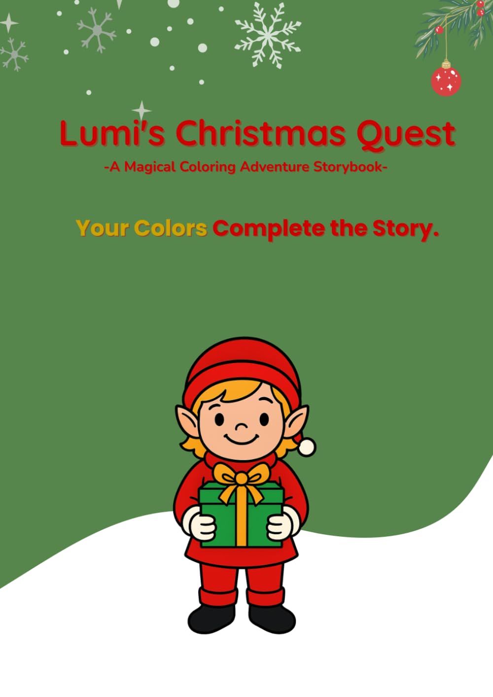 Lumi's Christmas Quest: A Magical Coloring Adventure Storybook