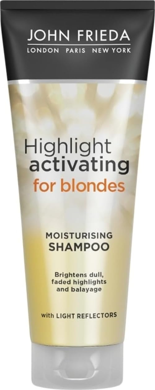 John Frieda Highlight Activating For Blonde Hair, Citrus, Moisturising Shampoo, 250 ml (Pack Of 1)
