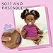 Kdudgso Reborn Baby Dolls Black Girl, 22