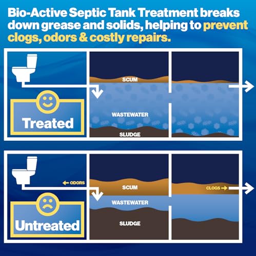 Image of Walex Bio-Active Home Septic Tank Treatment Packets - 1-Year Supply, 12-Pack