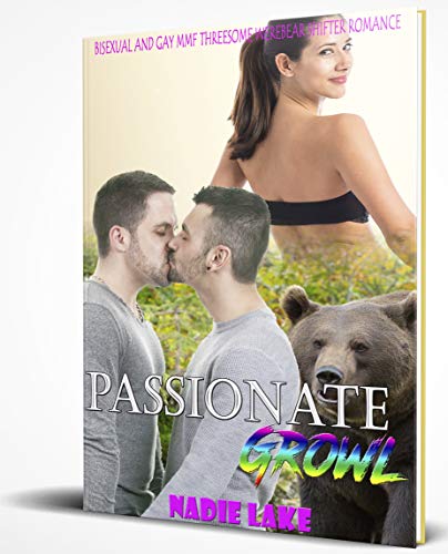 Passionate growl: bisexual and gay mmf threesome werebear shifter…