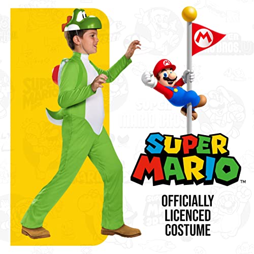 Image of Boys Yoshi Deluxe Costume