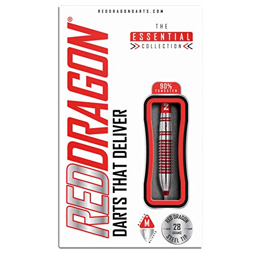 Red Dragon Reflex 28G - Tungsten Darts Set With Flights And Stems #TOP1