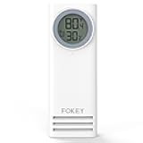 Fokey Remote Sensor Indoor Outdoor Thermometer Wireless for Z2 Weather Station ASIN: B0F31VHMTF