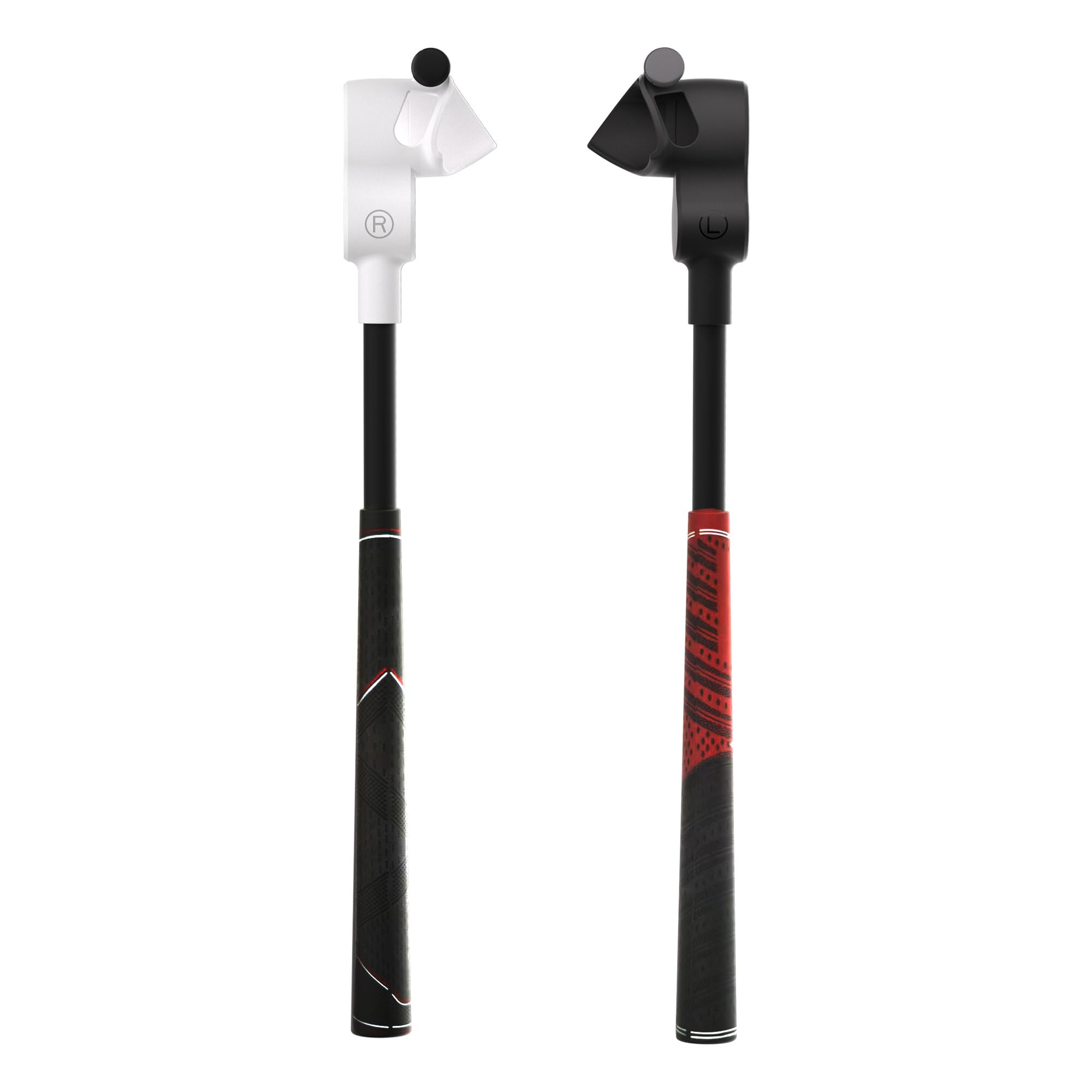 WOUMNTT VR - Accesorios para juegos de golf - Juego izquierdo y derecho - Adecuado para controladores Meta Quest 3S/Quest 3/Quest PRO. Mango antideslizante de golf de realidad virtual, diseño de