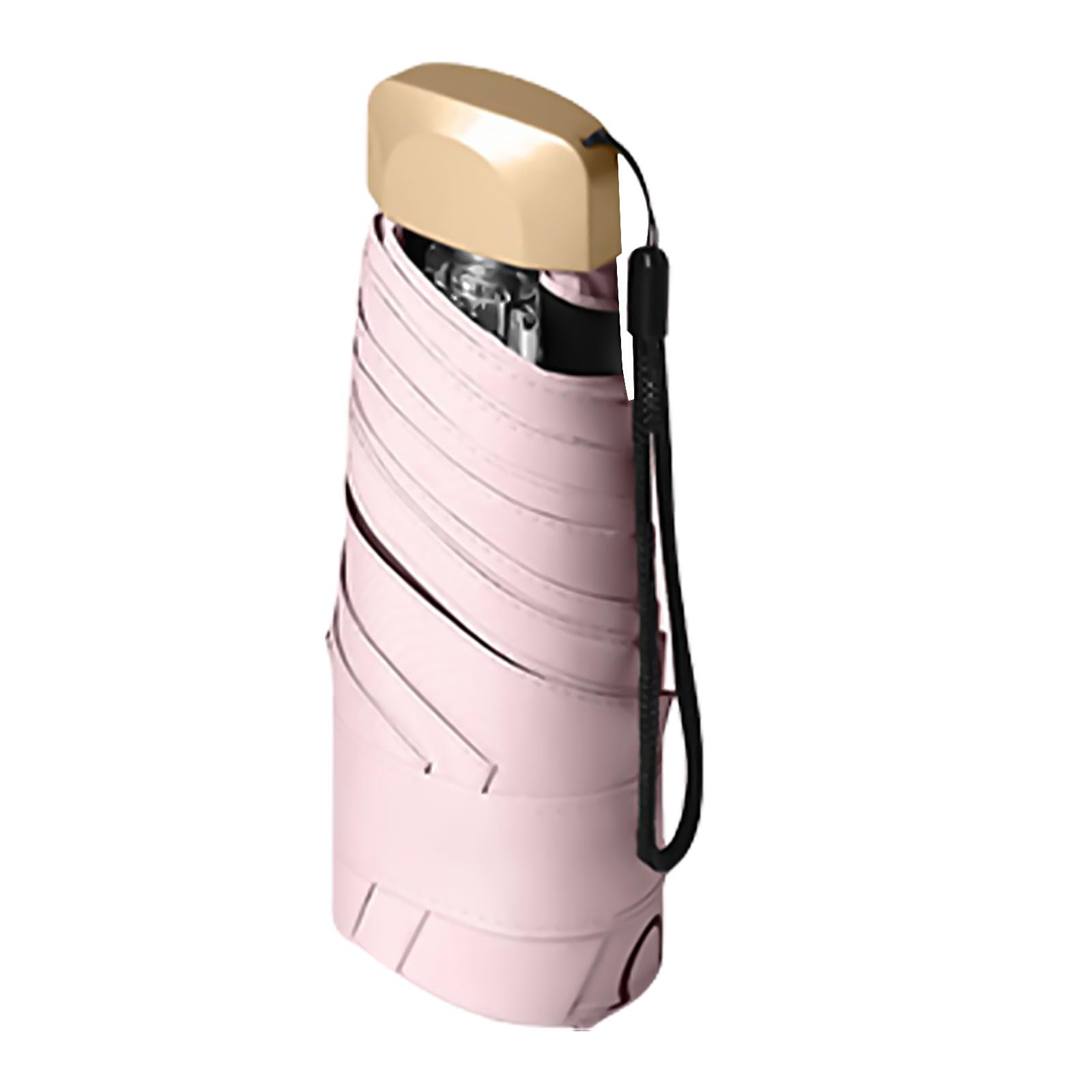 Buxuaaaa Friendly Umbrell Folding Umbrella with Double Sun and Rain Protections, Essential for Enthusiasts Everyone Sun and Rain Umbrella