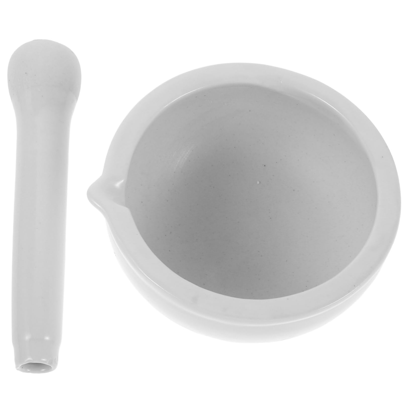 VILLCASE 2 Sets Ceramic Mortar and Pestle for Grinding Precision Tool for Pigment and DIY Projects Durable Household Bowl for Artists Easy to Use with Clean Workspace