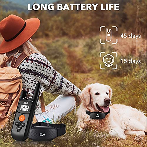DOG CARE Dog Training Collar -Dog Shock Collar with Remote Provides 3 Training Modes, Beep, Vibration and Shock, 1000 FT Contral Range Dog Shock Collar for Small Medium Large Dog, Safety Keypad Lock - Image 6