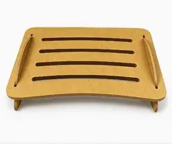 Apoio Descanso Suporte de Pé pés escritório regulável MDF cru,apoio para os pés