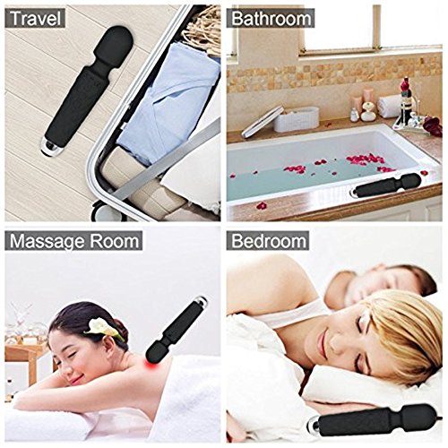Amazon.com: Cordless Wand Massager - Strongest Handheld Therapeutic Vibrating Power- Massager for Relieves Stress Waterproof Rechargeable Body Back Sport Massage Travel Friendly 20 Magic Patterns Personal Quiet : Health & Household Amazon.com: Cordless Wand Massager - Strongest Handheld Therapeutic Vibrating Power- Massager for Relieves Stress Waterproof Rechargeable Body Back Sport Massage Travel Friendly 20 Magic Patterns Personal Quiet : Health & Household