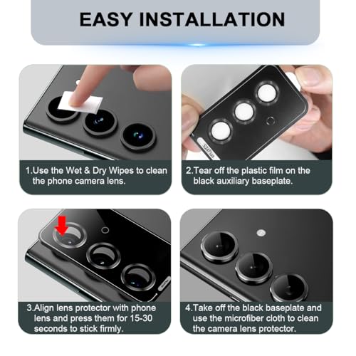Tiuyao TS24PLUSCAMCOLOR01 Camera Lens Protector For Samsung Galaxy S24 Plus thumb #5