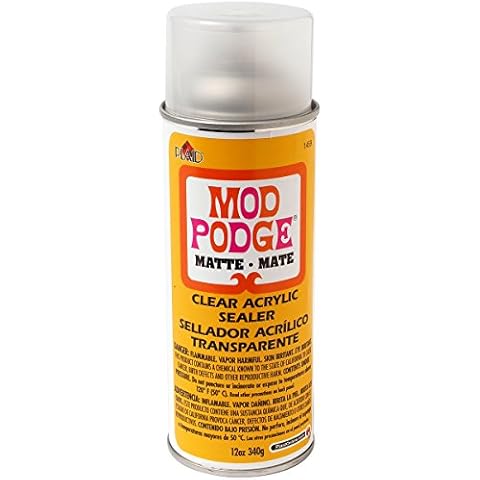 Mod Podge - 1469 Clear Acrylic Sealer, 12 ounce, Matte Cover