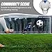 Football Goal Training Net Foldable Ball Gate Fixed Target Throwing Net for for Soccer Practice