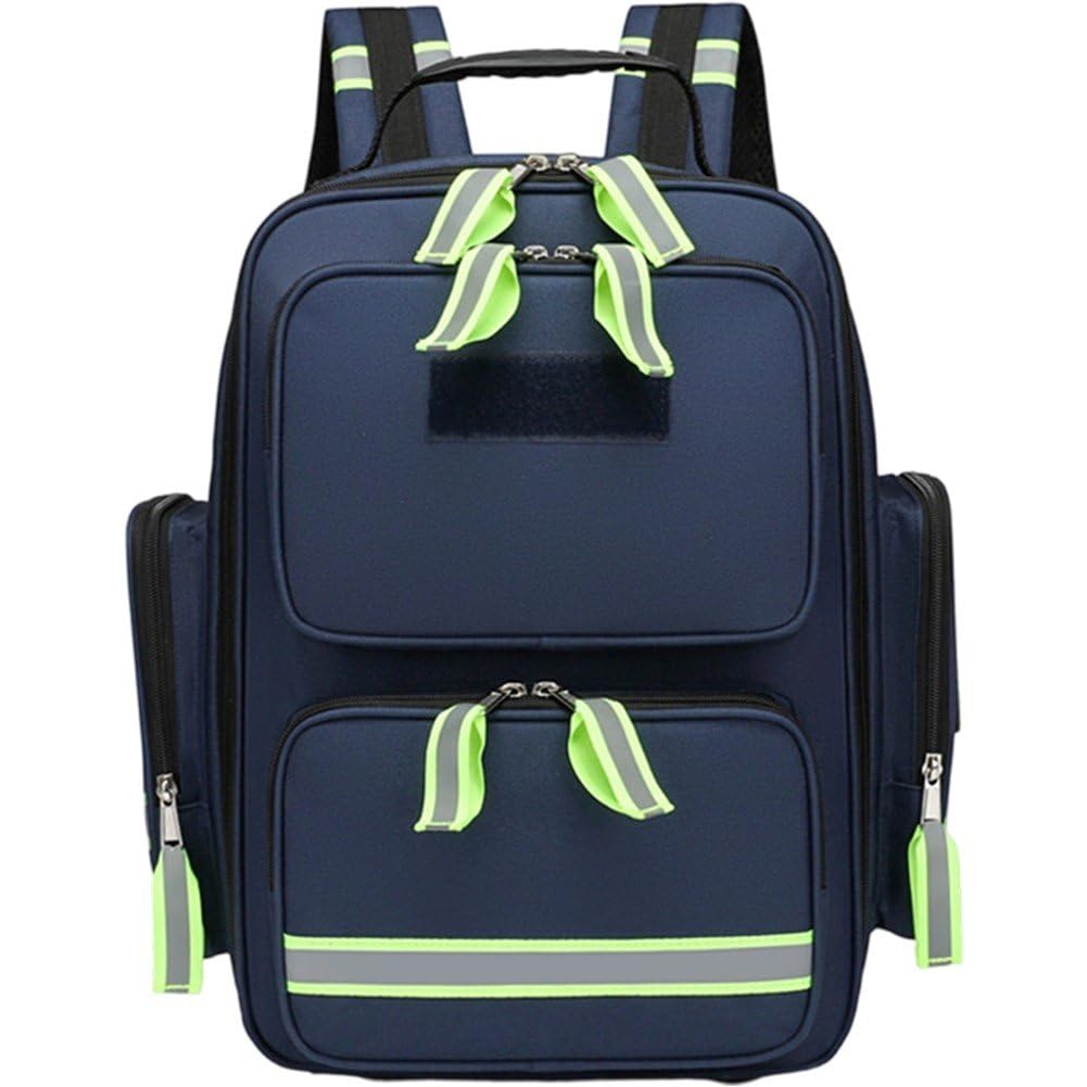 Mochila De Primeros Auxilios: Bolsa Médica De Emergencia con Múltiples Bolsillos para Acampar, Viajes, Viajes De Negocios, Medicina Deportiva Y Traumatología.