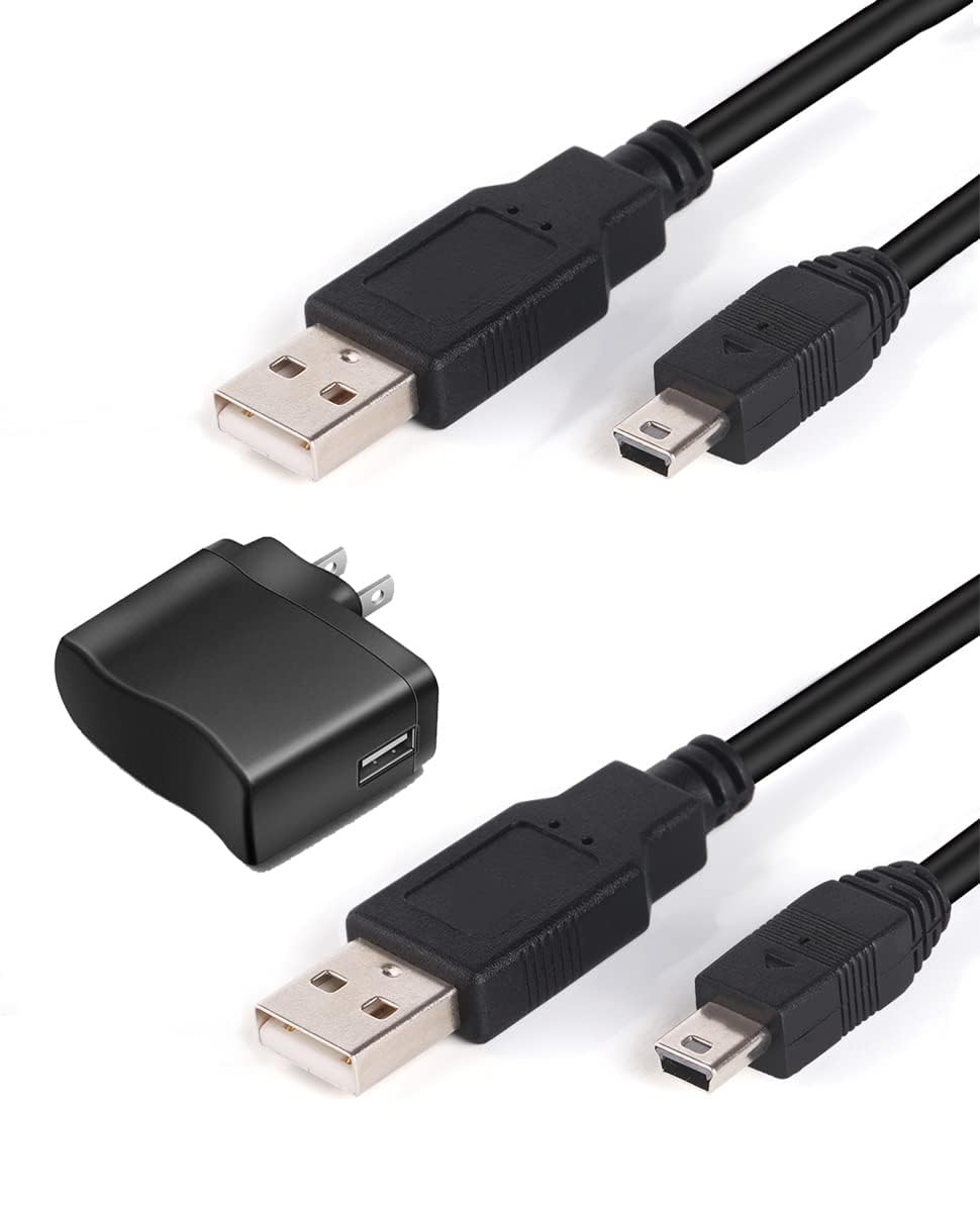 3Ft USB Power Charger Cable Wall Ac Adapter for Texas Instruments Calculators TI-84 Plus CE Graphing Calculator TI-84 Plus C Silver Edition TI 89 Titanium TI Nspire CX CAS Calculator Charging Cord