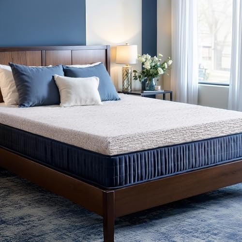 Subrtex Memory Foam Mattress Topper Cal King, 3 Inch Mattress Topper for Pressure Relieving, Soft Breathable Bed Toppers Mattress Pads with Removable Washable Cover