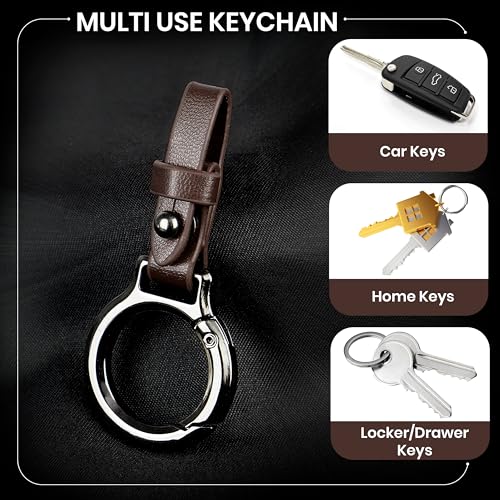 Image of Storite Round Hook Keychain Quick Links Safety Chain