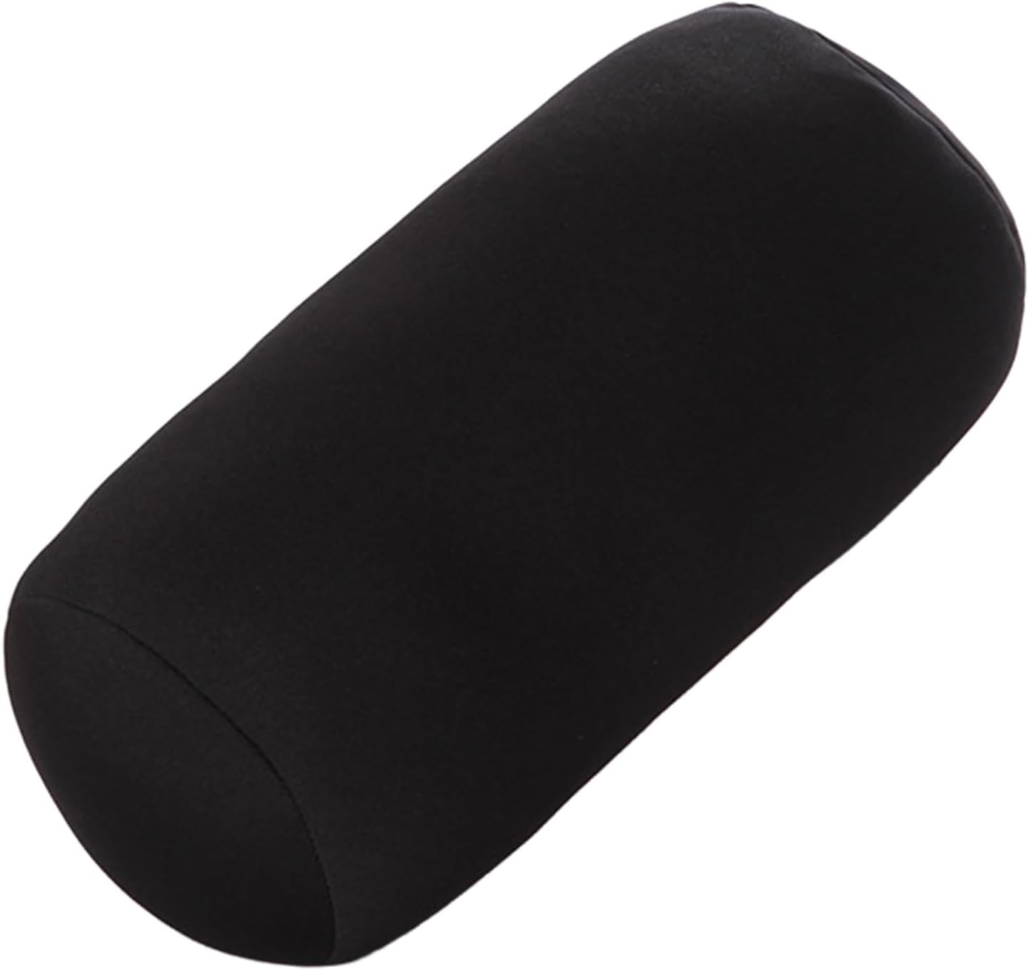 Traversin en microbilles – Coussin cylindrique extra doux pour le cou – Soutien du cou et du dos – Pour voiture, avion, voyage et maison