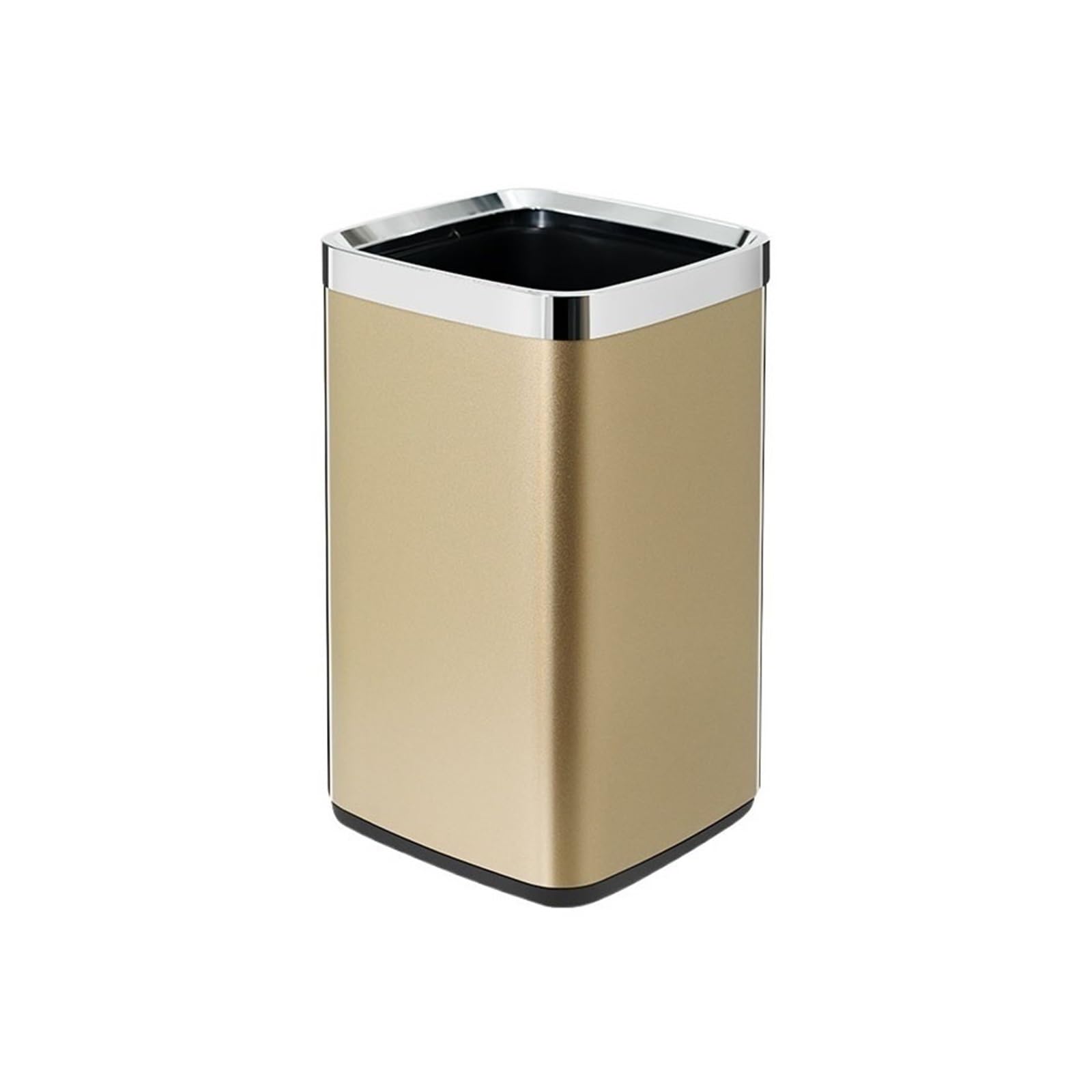 Garbage Bin Open office bathroom trash can(Yellow)