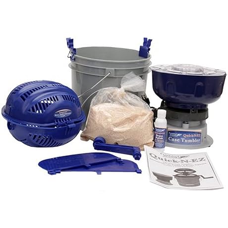 Quick-N-EZ 110V Case Brass Tumbler for Reloading