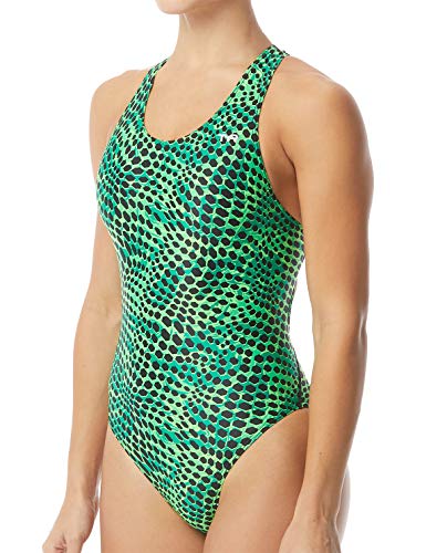 TYR MSWA7A31030 Swarm Maxfit Swimsuit Green 30