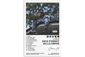 Eksent Canvas Poster: Forest Hills Drive Album Cover