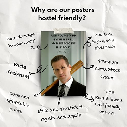 Image of Yellow Town India Law School Motivation Poster Kit | Set of A3 Posters for Law Students, Aspiring Lawyers & Advocates | Inspirational Wall Art for Study Rooms, Hostels & Offices