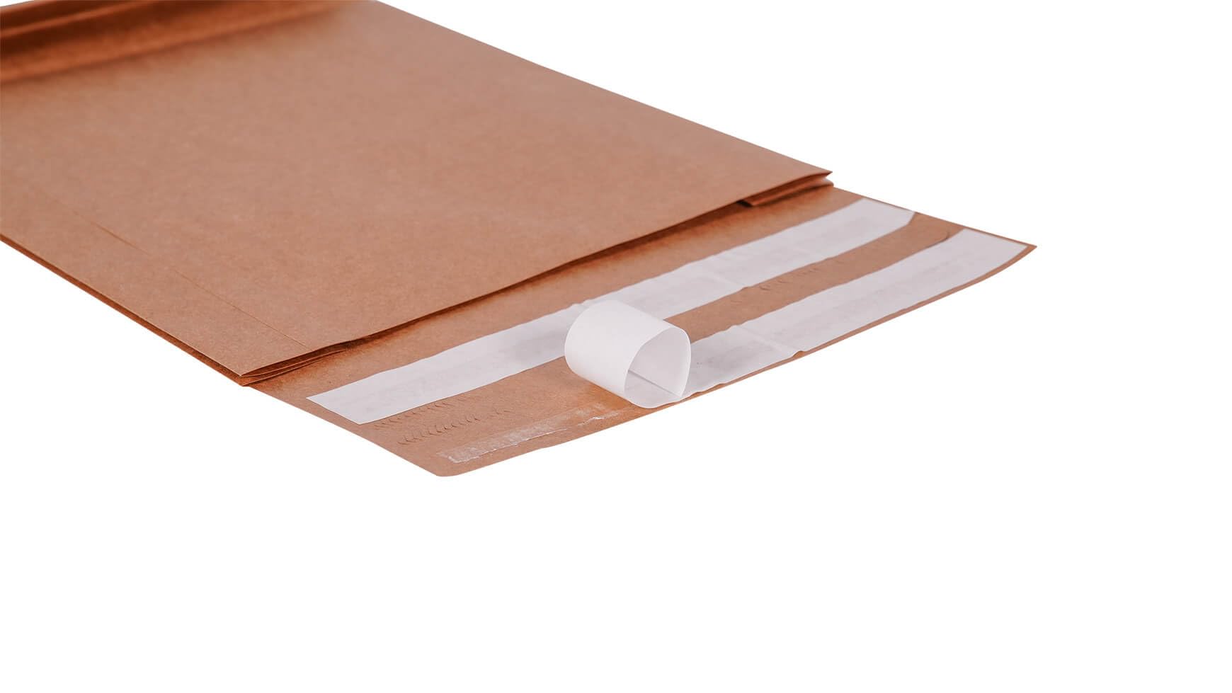 250x E-Commerce-Mailer Versandtüte Versandbeutel 162 x 229 x 40 mm A5 C5 Selbstklebestreifen + Retourenstreifen 120g/qm Braun Faltentasche Versandtasche Umschlag