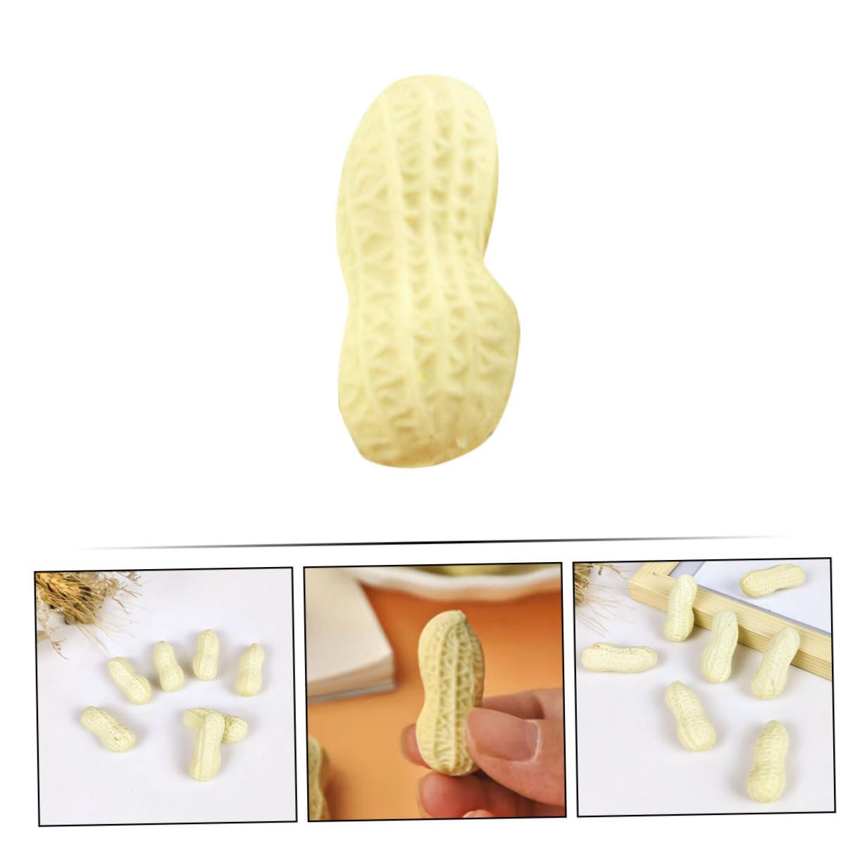 KALLORY 30 Gomme Adorabili a Forma Di Arachidi Piccole Gomme Per Ragazzi e Ragazze Forniture Per La Scrittura Divertenti Disegni Di Animali
