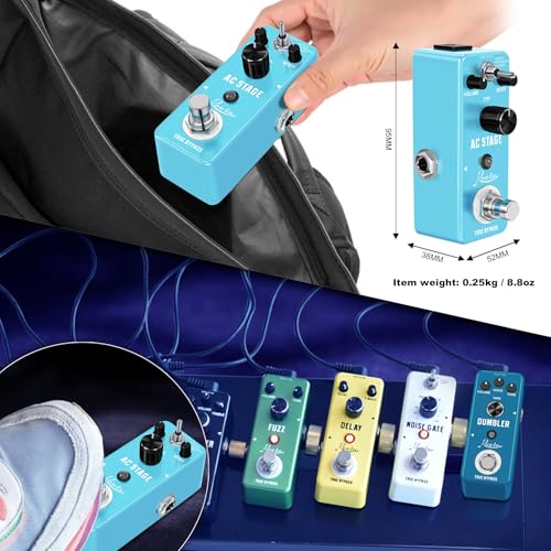 Rowin LEF-320 Acoustic Ac Stage Acoustic Guitar Simulator Pedal thumb #4
