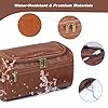 Leather Toiletry Bag for Men, Dark Brown Wash Bag for Travel, Gym & Shaving, Dry & Wet Separation with 3 Compartments - Perfect Men's Washbag #2
