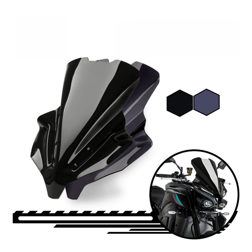 Deflettore parabrezza moto Accessori per moto parabrezza da turismo visiera per MT10 MT-10 2022 2023 2024 per MT 10 SP 22-24 doppia bolla