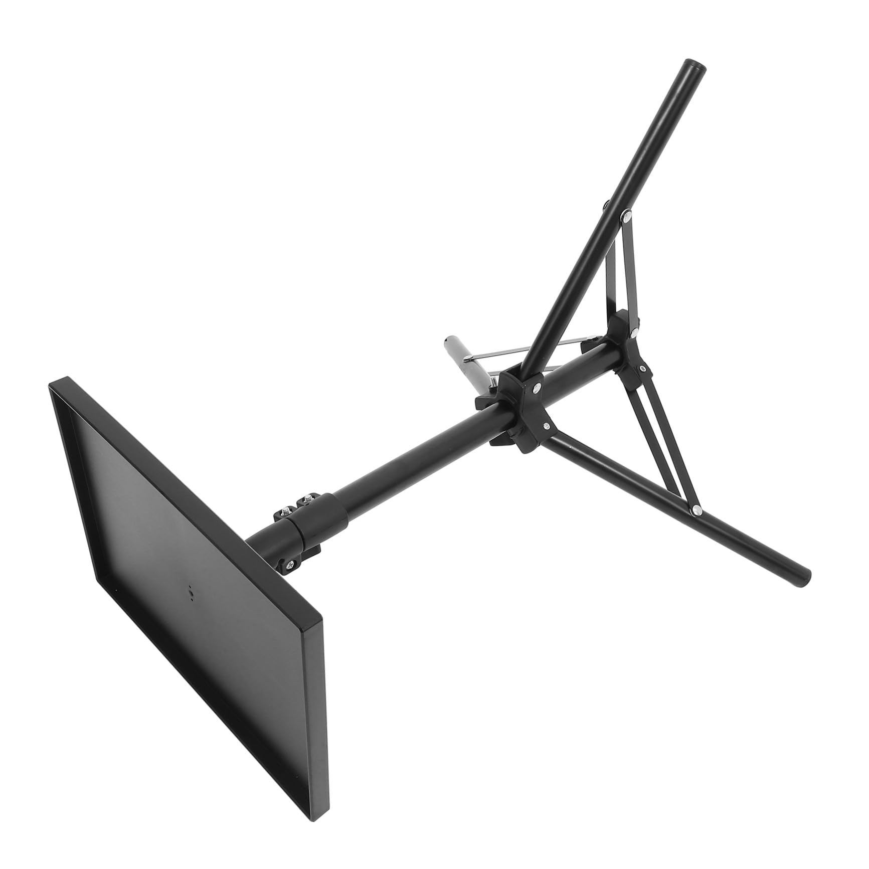 Trípode para Proyector Ajustable con Bandeja de Hierro Abs Negro