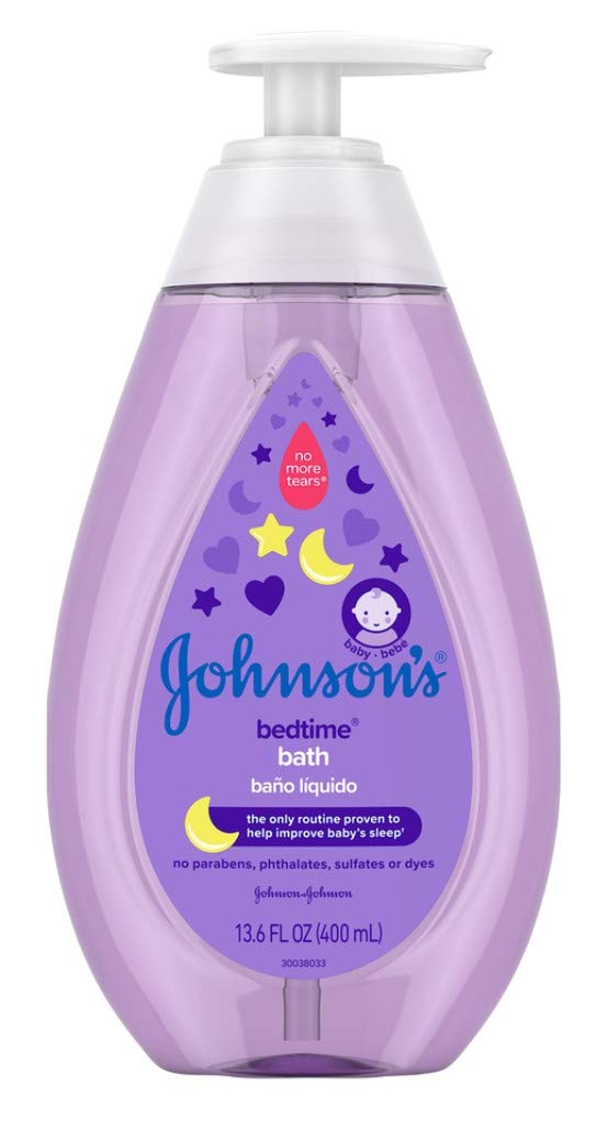 Johnsons Baby Bedtime Bath 13 6 Ounce 400ml 6 Pack