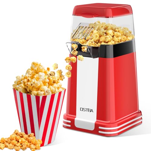 OSTBA 1200W Mini Retro Popcorn Maker