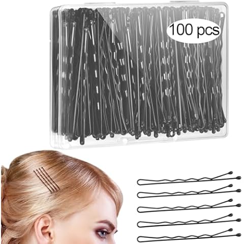 Hair Clips Accessories Pins for Women, Bobby Pins Black Hair, Hair Pin for Styling Thick Thin Short Long Hair, Bun Small Bobby Pins Hair Clips, Bridal Pearl Hair Accessories Hairpin Tool Cover
