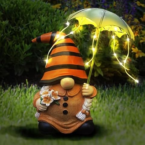 Solar LED Gnome Garden Ornament Light Cover